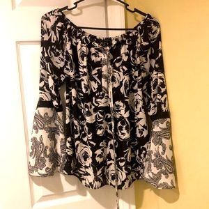 White House Black market off the shoulder top